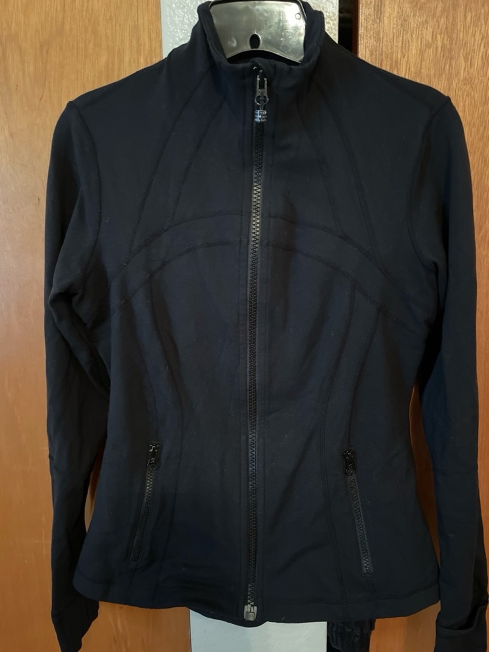 lululemon athletica Black Zip-Up Utility Jacket